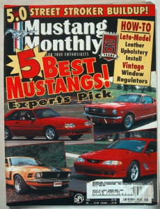 MUSTANG MONTHLY 1998 MAY - GT500, GT/CS, McLAREN